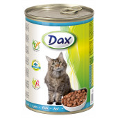Консервирана храна за котки DAX Fish с риба